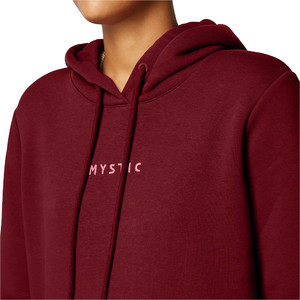 2022 Mystic Womens Brand Hoodie 35104.220322 - Merlot